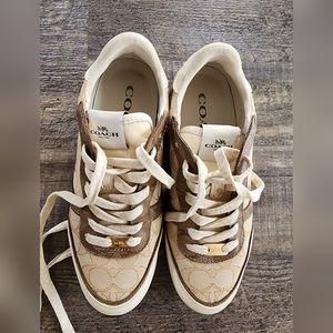 Coach sneakers. Worn two times, spotlles inside & outside.